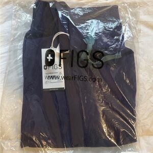 Figs Isabel Scrub Pants,  Purple Jam, S/Petite